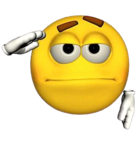 😕 Стикер «Yellow Boi» для Telegram