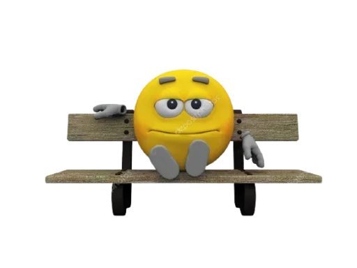 🪑 Стикер «Yellow Boy» для Telegram