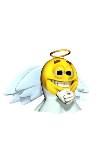 😇 Стикер «Yellow Boy» для Telegram