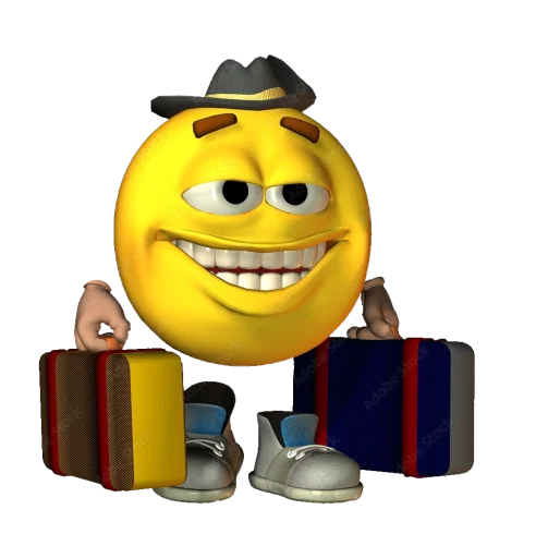 ✈️ Стикер «Yellow Boy» для Telegram