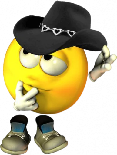 🤠 Стикер «Yellow Boy» для Telegram