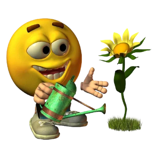 🌷 Стикер «Yellow Boy» для Telegram