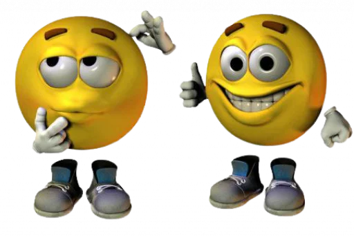 😁 Стикер «Yellow Boy» для Telegram