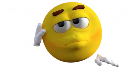 😒 Стикер «Yellow Boy» для Telegram