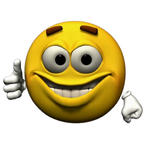 👍 Стикер «Yellow Boy 3D» для Telegram