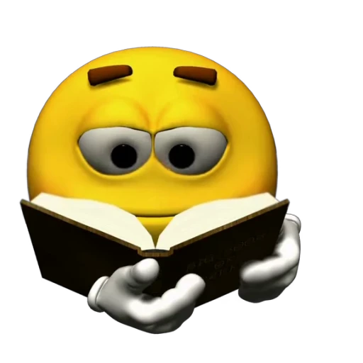📖 Стикер «Yellow Boy 3D» для Telegram