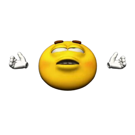 🙄 Стикер «Yellow Boy 3D» для Telegram