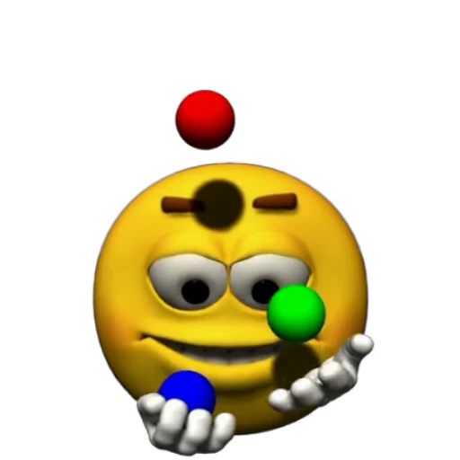 🤹 Стикер «Yellow Boy 3D» для Telegram