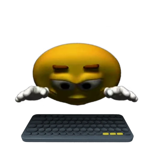 ⌨️ Стикер «Yellow Boy 3D» для Telegram