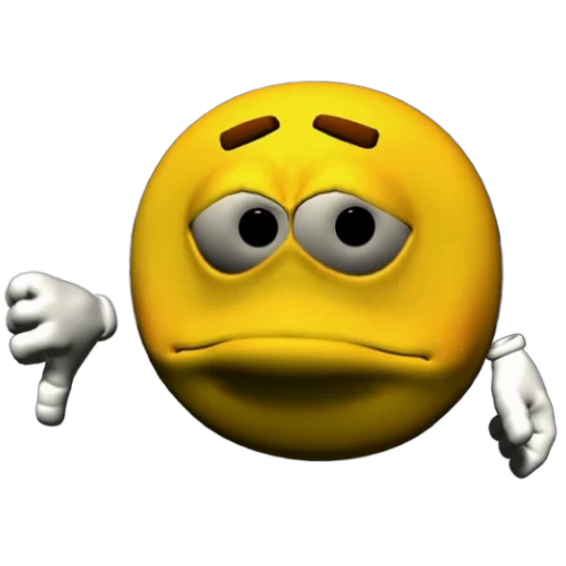 👎 Стикер «Yellow Boy 3D» для Telegram