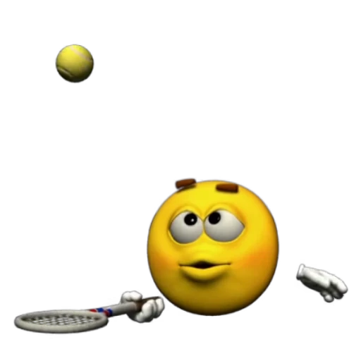 🎾 Стикер «Yellow Boy 3D» для Telegram