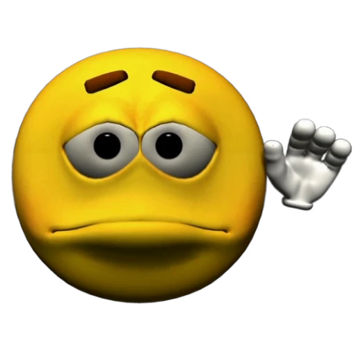 🖖 Стикер «Yellow Boy 3D» для Telegram