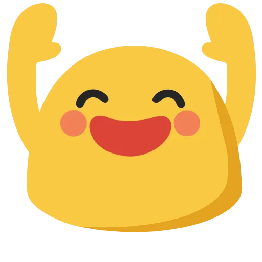 ☺️ Стикер «Желтые эмодзи» для Telegram