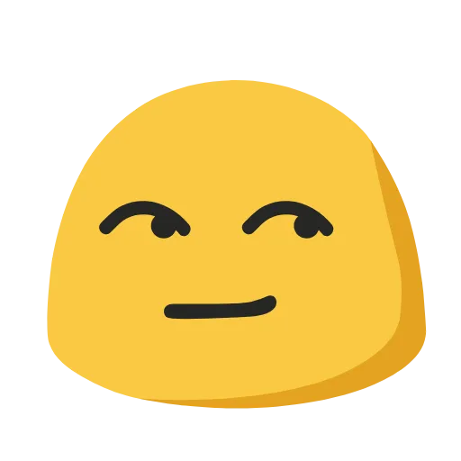 😏 Стикер «Желтые эмодзи» для Telegram