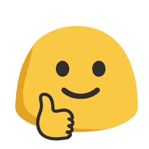 👍 Стикер «Желтые эмодзи» для Telegram