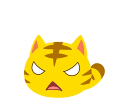 🧐 Стикер «Yellow Kitten» для Telegram