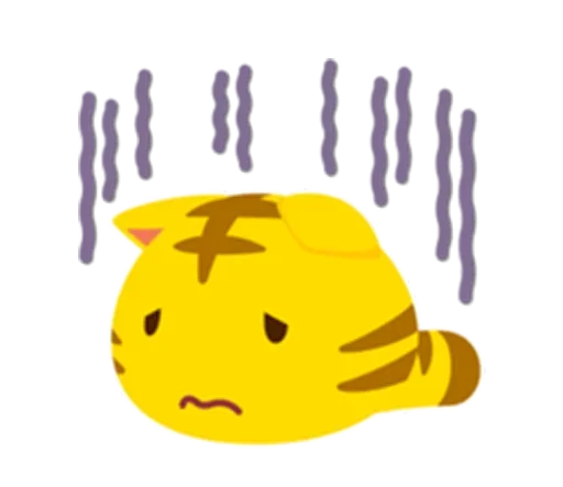 🤨 Стикер «Yellow Kitten» для Telegram