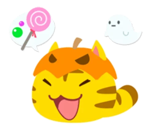 🤨 Стикер «Yellow Kitten» для Telegram