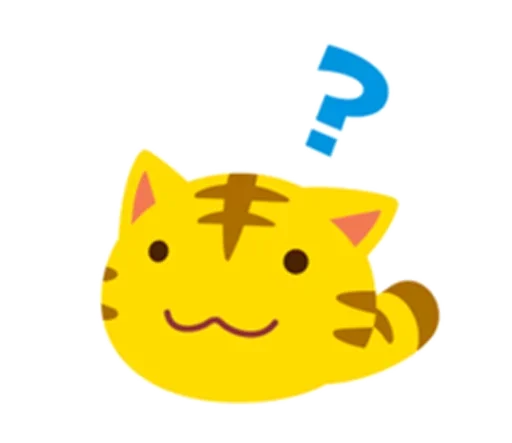 😚 Стикер «Yellow Kitten» для Telegram