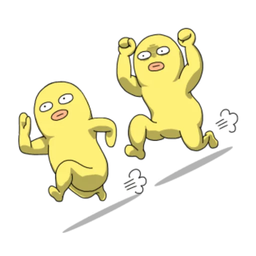 🏃 Стикер «Yellow Me» для Telegram