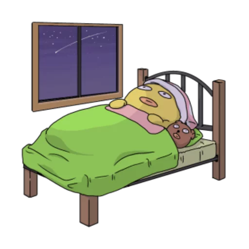 💤 Стикер «Yellow Me» для Telegram