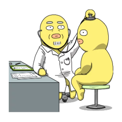 😷 Стикер «Yellow Me» для Telegram