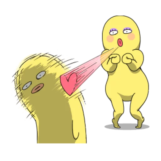 😯 Стикер «Yellow Me» для Telegram