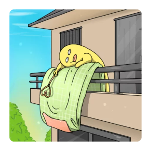 😞 Стикер «Yellow Me» для Telegram