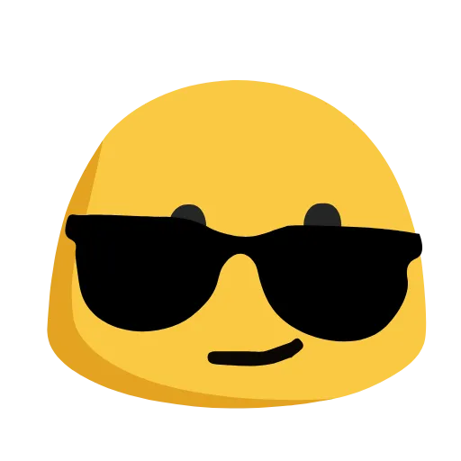 😜 Стикер «Yellow Time» для Telegram
