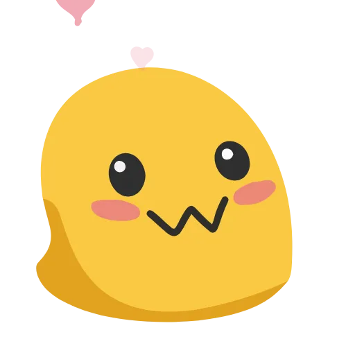 🤩 Стикер «Yellow Time» для Telegram
