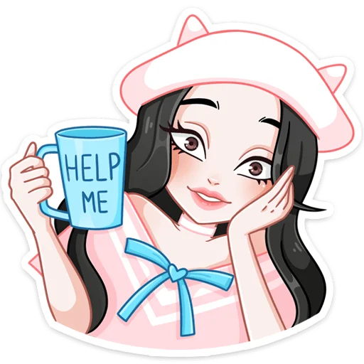 ☺️ Стикер «Миён» для Telegram