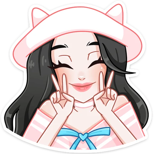 ✌️ Стикер «Миён» для Telegram