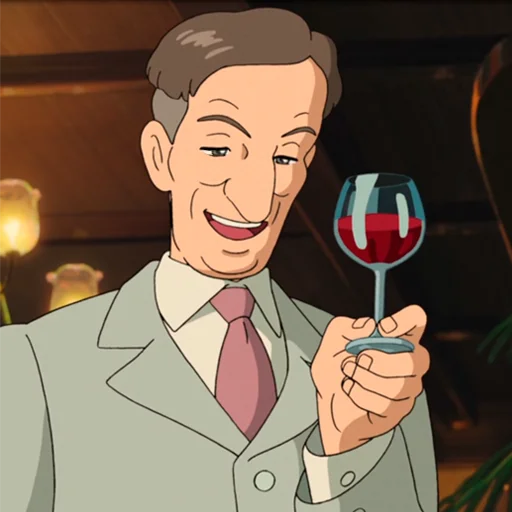 🍷 Стикер «Yerdnanime» для Telegram