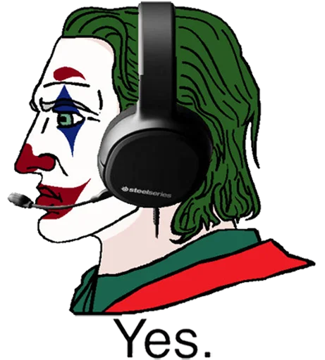 🤡 Стикер «Yes Chad» для Telegram