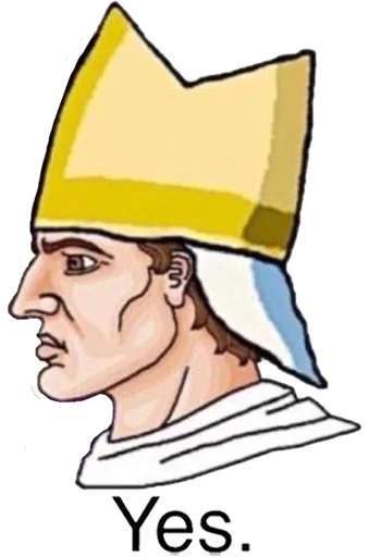 ✝ Стикер «Yes Chad» для Telegram