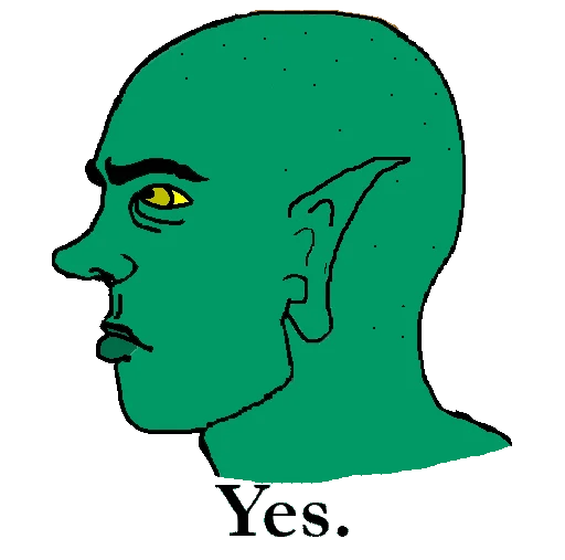 🇱🇻 Стикер «Yes Chad» для Telegram