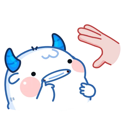 🤩 Стикер «Йети» для Telegram