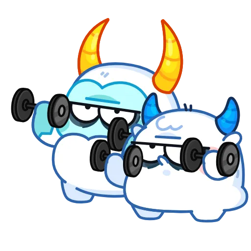 🤩 Стикер «Йети» для Telegram