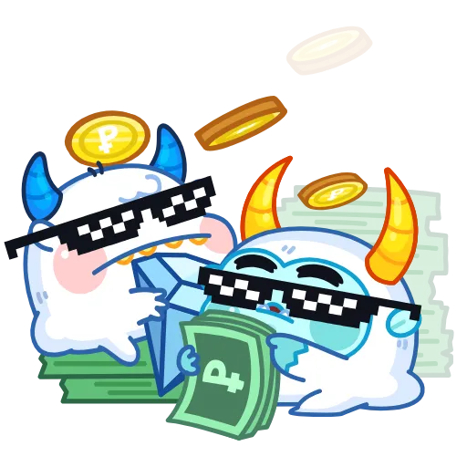 🤩 Стикер «Йети» для Telegram