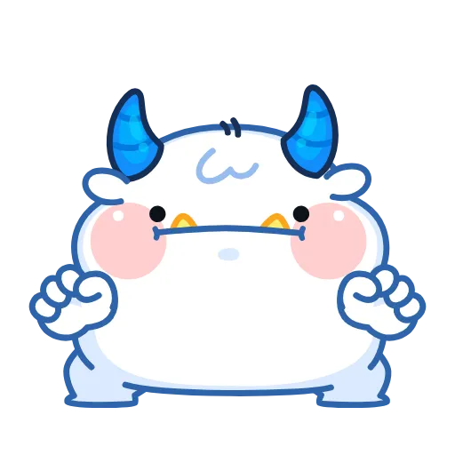 🤩 Стикер «Йети» для Telegram