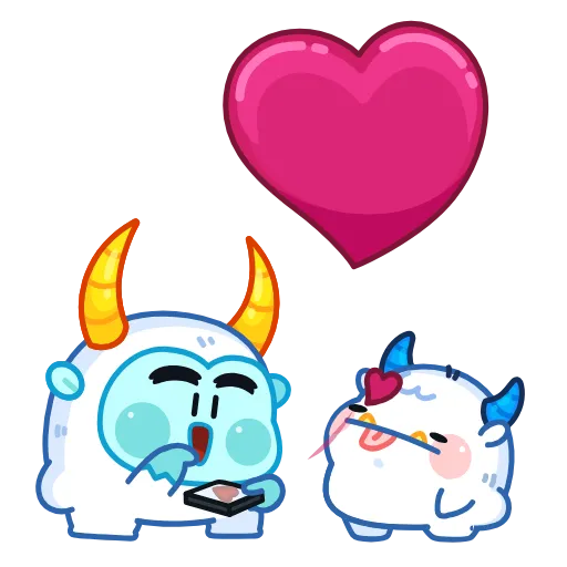 🤩 Стикер «Йети» для Telegram