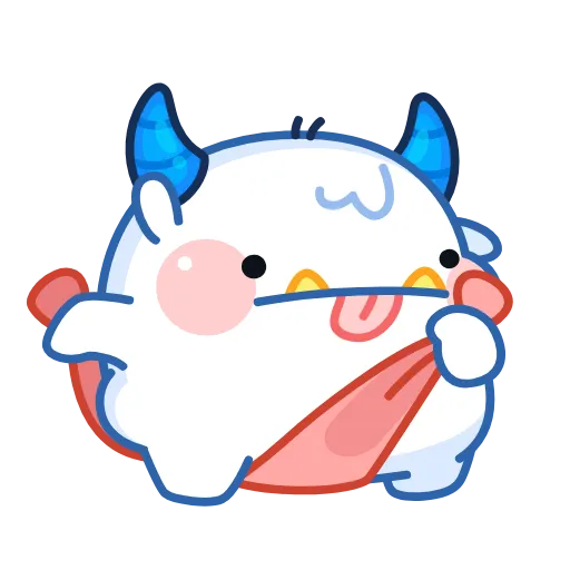 🤩 Стикер «Йети» для Telegram