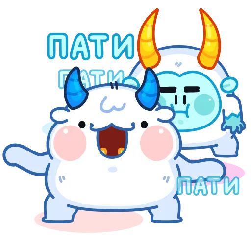 Стикер 6 Йети
