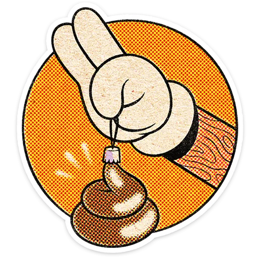 🎄 Стикер «Евлампий» для Telegram