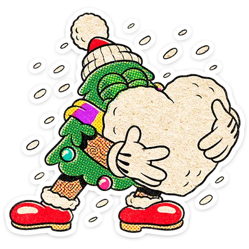 🎄 Стикер «Евлампий» для Telegram