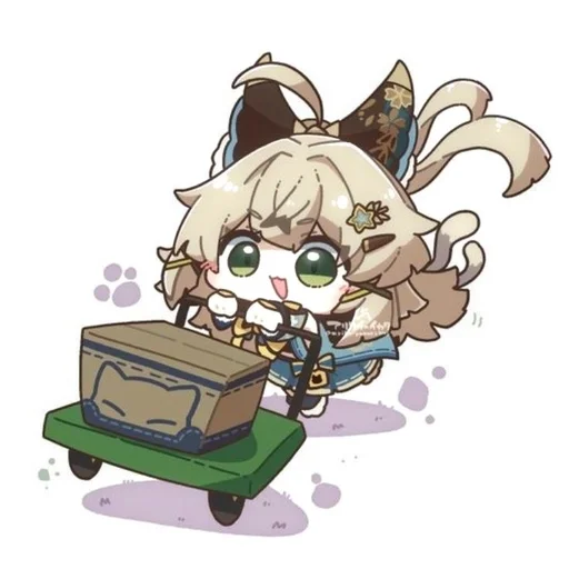🐈 Стикер «Kirara» для Telegram