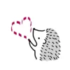 😏 Эмодзи «Ёж Lukas» для Telegram