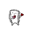 🥰 Эмодзи «Ёж Lukas» для Telegram