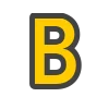 🟡 Эмодзи «Yellow & Gray Alphabet» для Telegram