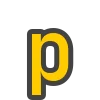 🟡 Эмодзи «Yellow & Gray Alphabet» для Telegram
